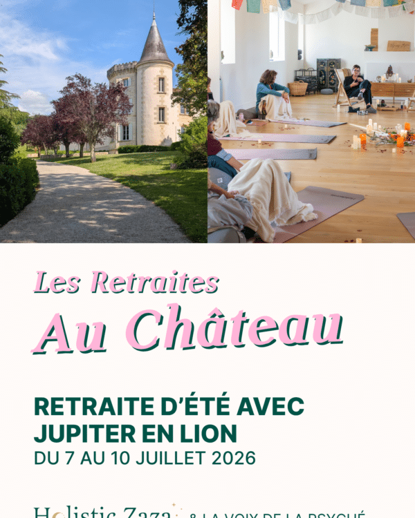 retraite d’été avec jupiter en lion